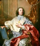 Portrait of Charles de Saint-Albin, Archbishop of Cambrai Hyacinthe Rigaud